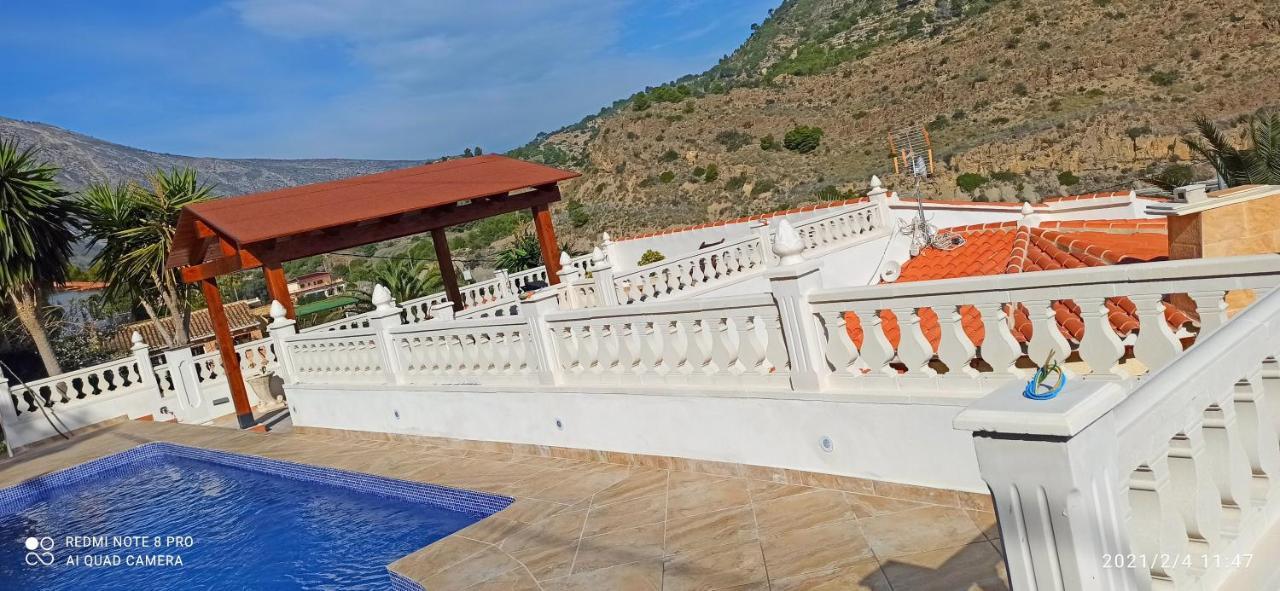 Villa Med Panoramautsikt Med Privat Pool I Calpe, Costa Blanca, Spanien Екстер'єр фото