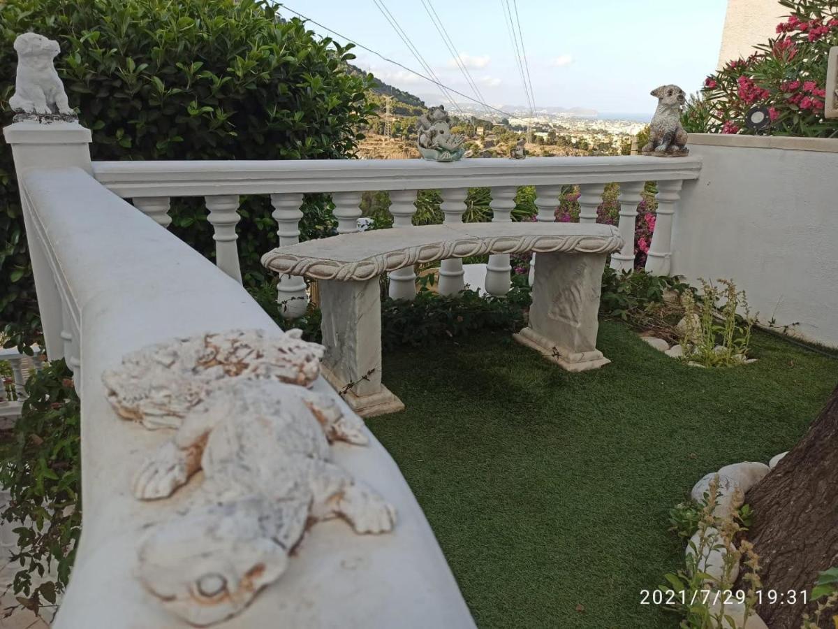 Villa Med Panoramautsikt Med Privat Pool I Calpe, Costa Blanca, Spanien Екстер'єр фото
