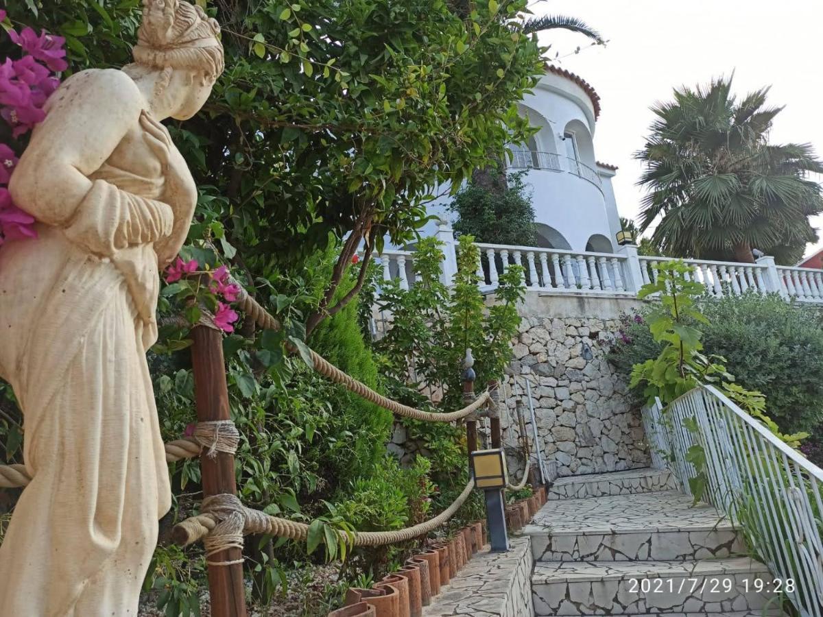 Villa Med Panoramautsikt Med Privat Pool I Calpe, Costa Blanca, Spanien Екстер'єр фото