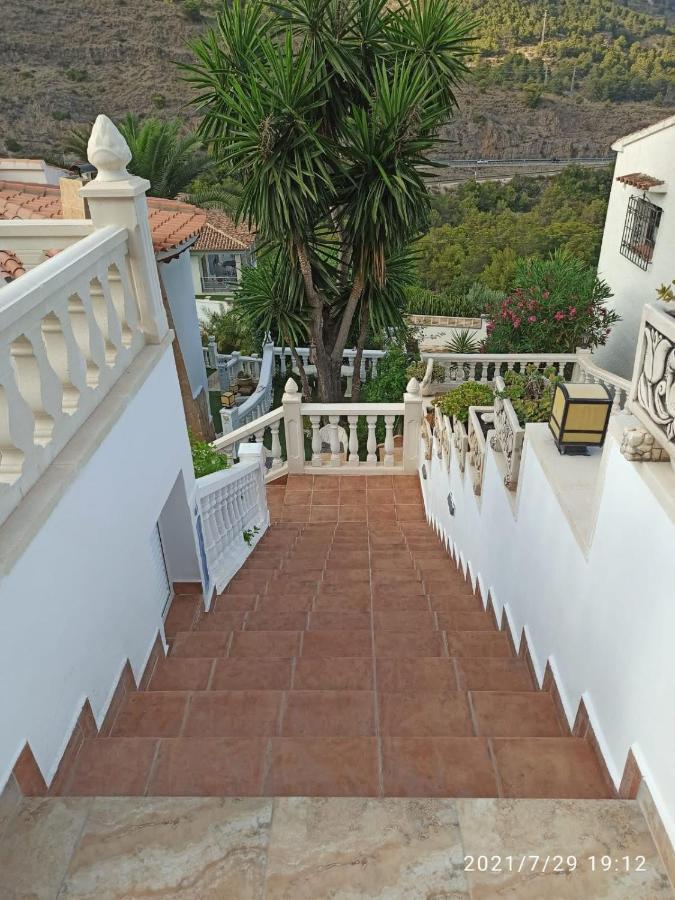 Villa Med Panoramautsikt Med Privat Pool I Calpe, Costa Blanca, Spanien Екстер'єр фото