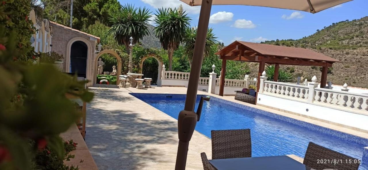 Villa Med Panoramautsikt Med Privat Pool I Calpe, Costa Blanca, Spanien Екстер'єр фото