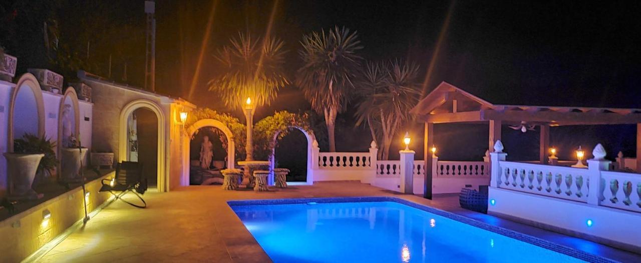 Villa Med Panoramautsikt Med Privat Pool I Calpe, Costa Blanca, Spanien Екстер'єр фото